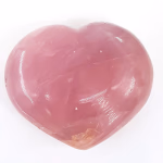 Pembe Kuvars Kalp Orijinal Kristal Detay Görseli 1