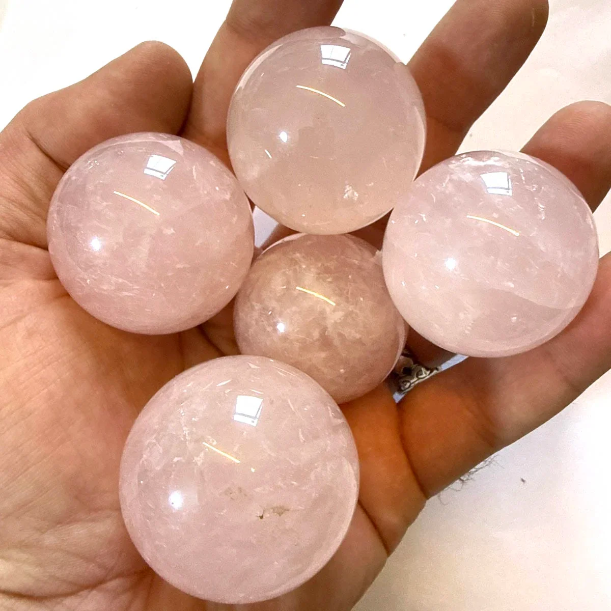 Pembe Kuvars Küre
