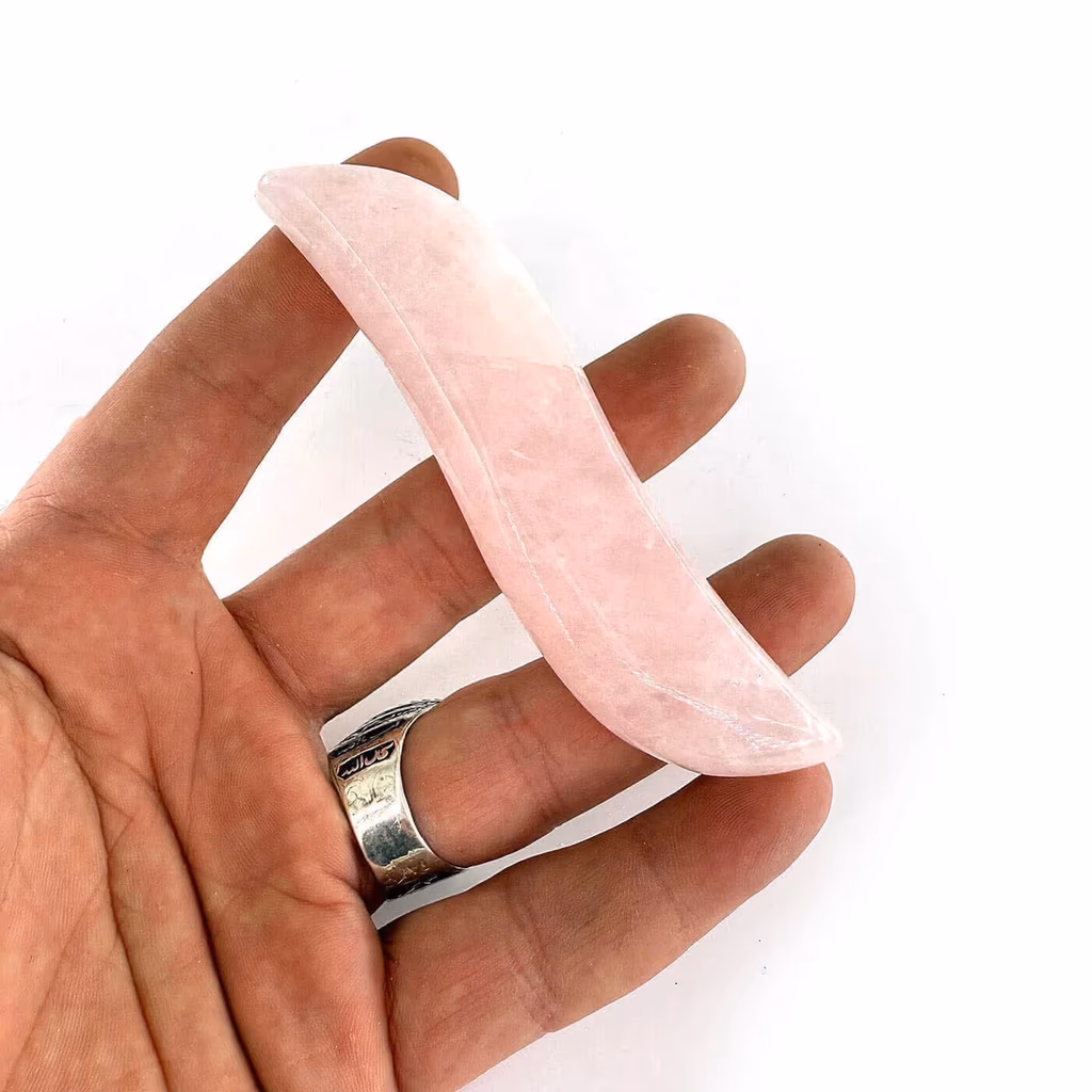 Pembe Kuvars Masaj Taşı İncele ve Satın Al Pembe Kuvars Masaj Taşı - Orijinal Doğal Taş ve Şifa Kristali Görsel 1