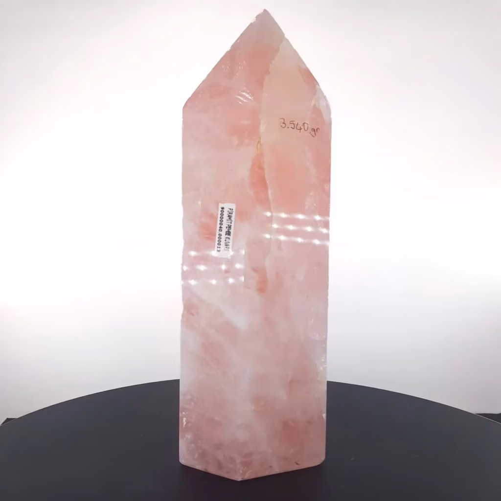Pembe Kuvars Obelisk İncele ve Satın Al Pembe Kuvars Obelisk - Orijinal Doğal Taş ve Şifa Kristali Görsel 1