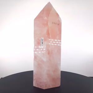 Pembe Kuvars Obelisk - Orijinal Şifalı Kristal - Görsel 1