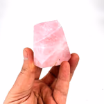 Pembe Kuvars Obje Orijinal Kristal Detay Görseli 1