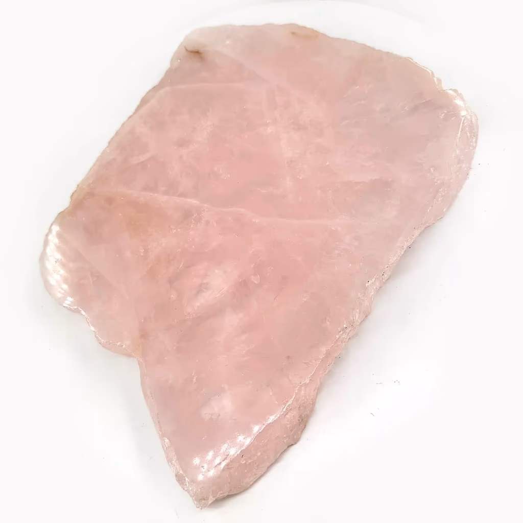 Pembe Kuvars Plaka İncele ve Satın Al Pembe Kuvars Plaka - Orijinal Doğal Taş ve Şifa Kristali Görsel 1