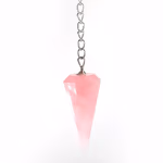 Pembe Kuvars Sarkaç (Pandül) Orijinal Kristal Detay Görseli 1