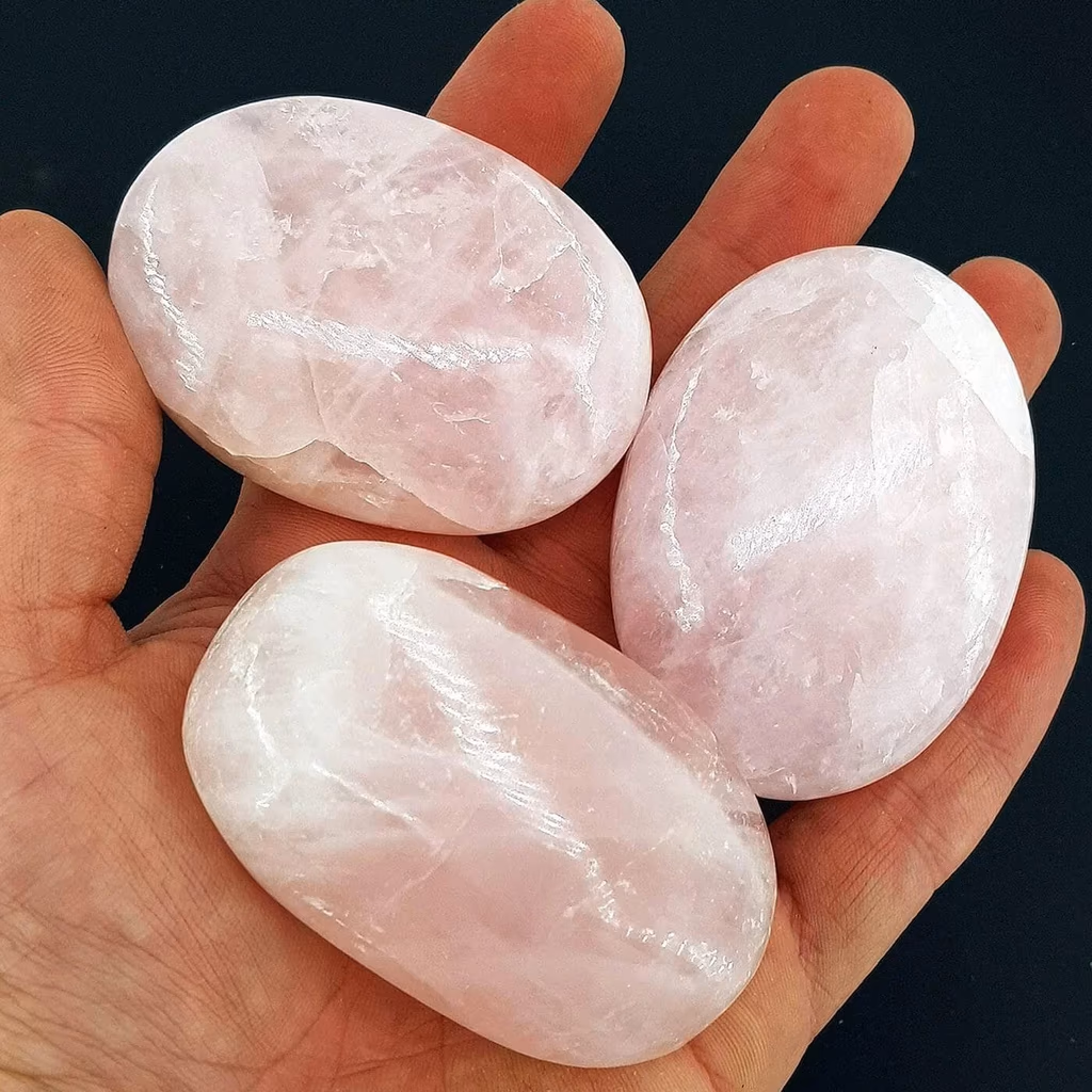 Pembe Kuvars Spa Taşı İncele ve Satın Al Pembe Kuvars Spa Taşı - Orijinal Doğal Taş ve Şifa Kristali Görsel 1