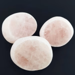 Pembe Kuvars Tambur Orijinal Kristal Detay Görseli 1
