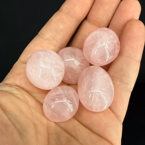 Pembe Kuvars Tımbıl - Orijinal Şifalı Kristal - Görsel 2