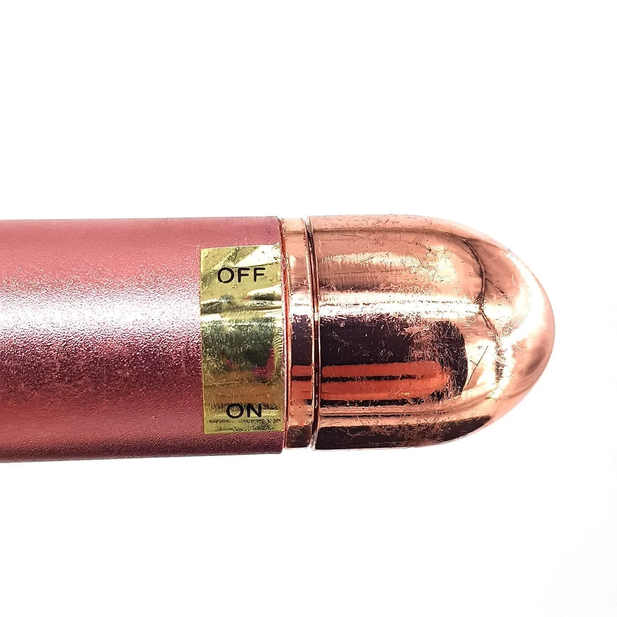 Pembe Kuvars Titreşimli Roller Orijinal Kristal Detay Görseli 2