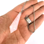 Pembe Kuvars Vogel Sarkaç (Pandül) Orijinal Kristal Detay Görseli 2