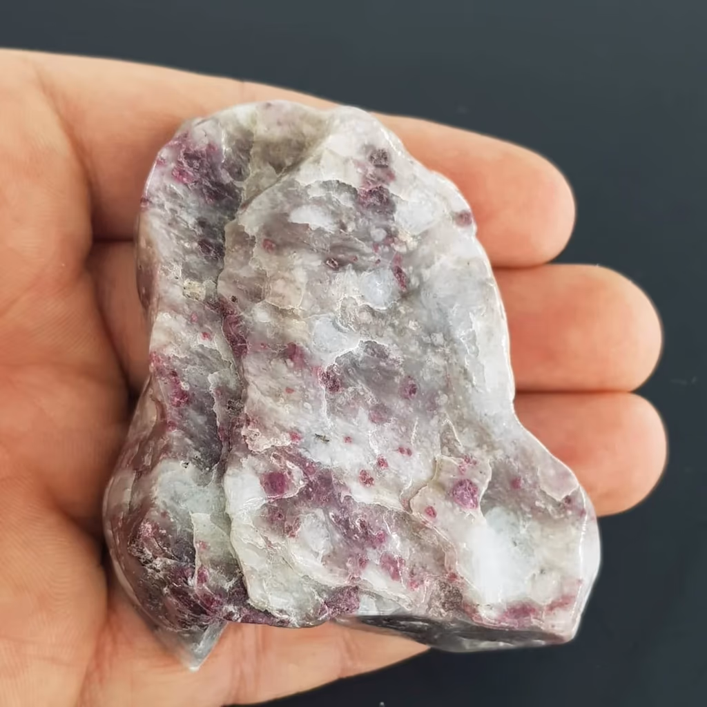 Pembe Turmalin Ham Taş - Büyütmek için tıklayın Pembe Turmalin Ham Taş - Orijinal Doğal Taş ve Şifa Kristali Görsel 1
