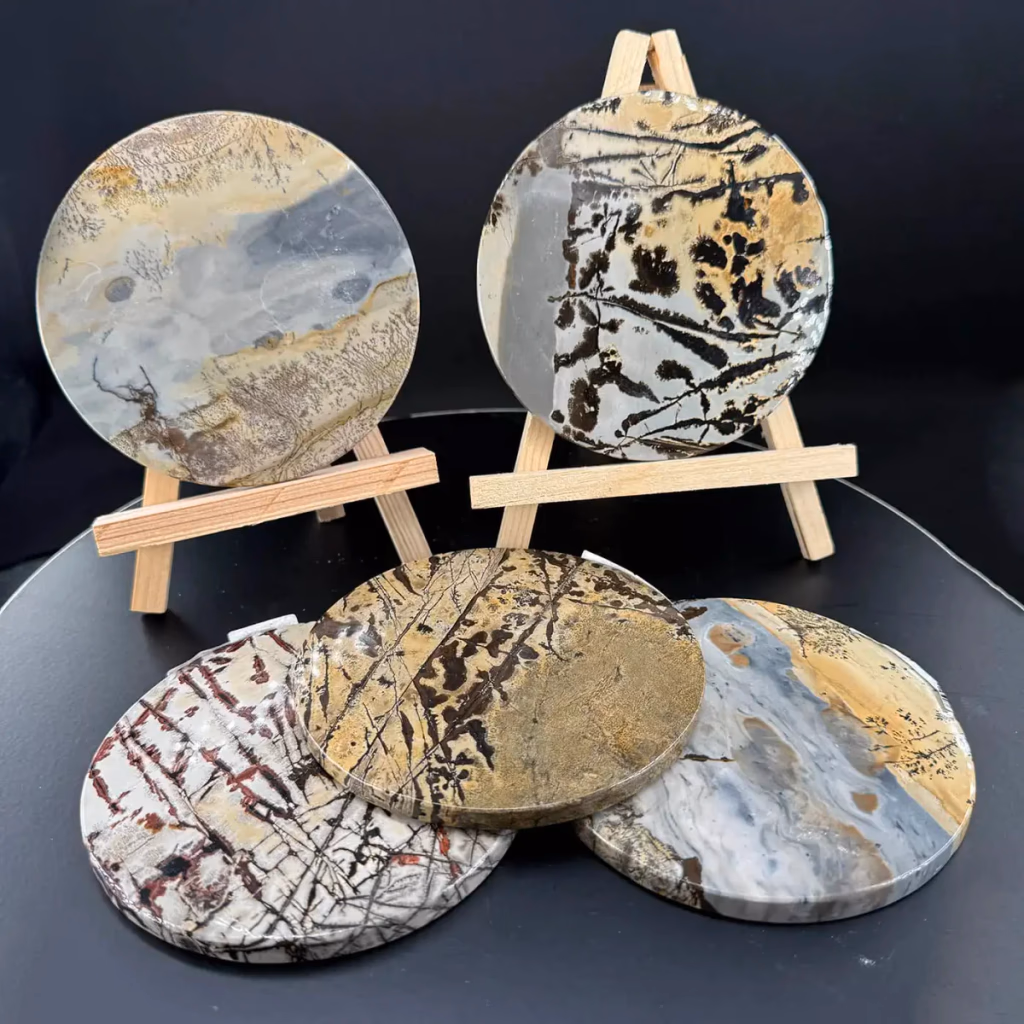 Picture Jasper Obje - Orijinal Doğal Taş ve Şifa Kristali Görsel 1