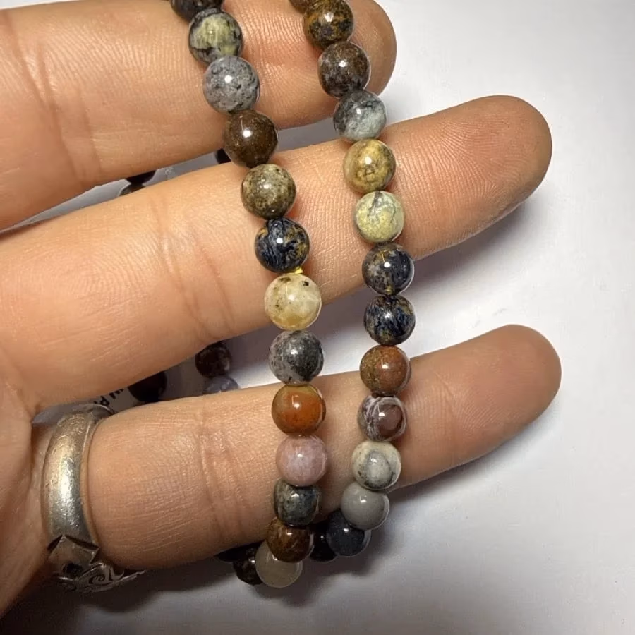 Pietersite Bileklik 6 mm İncele ve Satın Al Pietersite Bileklik 6 mm - Orijinal Doğal Taş ve Şifa Kristali Görsel 1