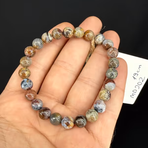Pietersite Bileklik 8 mm - Orijinal Şifalı Kristal - Görsel 1