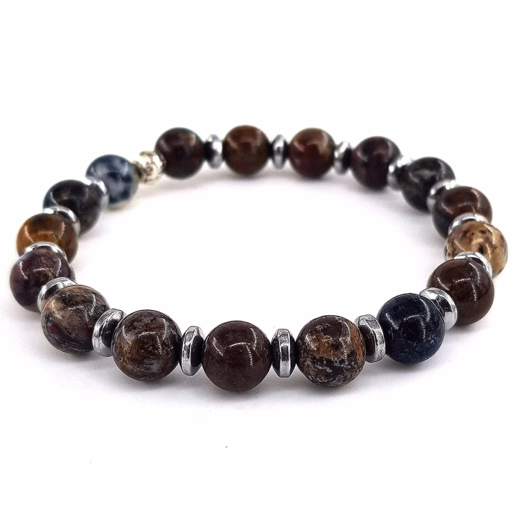 Pietersite Bileklik 8mm İncele ve Satın Al Pietersite Bileklik 8mm - Orijinal Doğal Taş ve Şifa Kristali Görsel 1