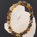 Pietersite Bileklik 8mm Orijinal Kristal Detay Görseli 1