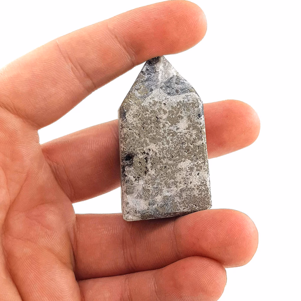 Pirit Obelisk İncele ve Satın Al Pirit Obelisk - Orijinal Doğal Taş ve Şifa Kristali Görsel 1