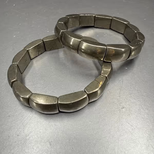 Pirit Rolex Bileklik - Orijinal Şifalı Kristal - Görsel 1