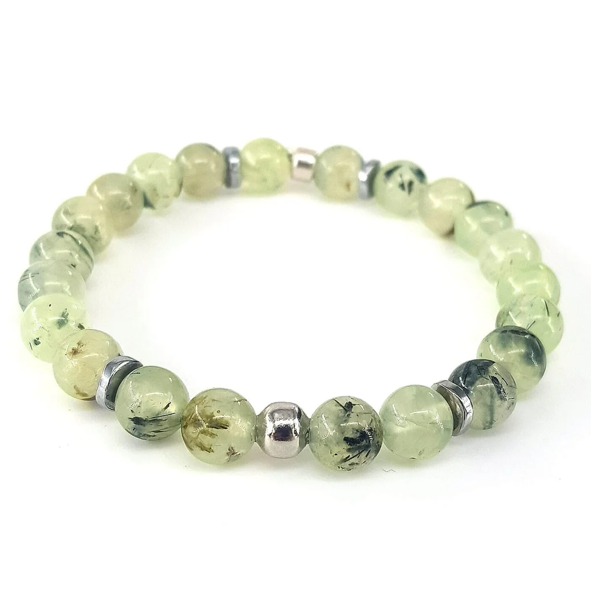 Prehnite Bileklik 8mm
