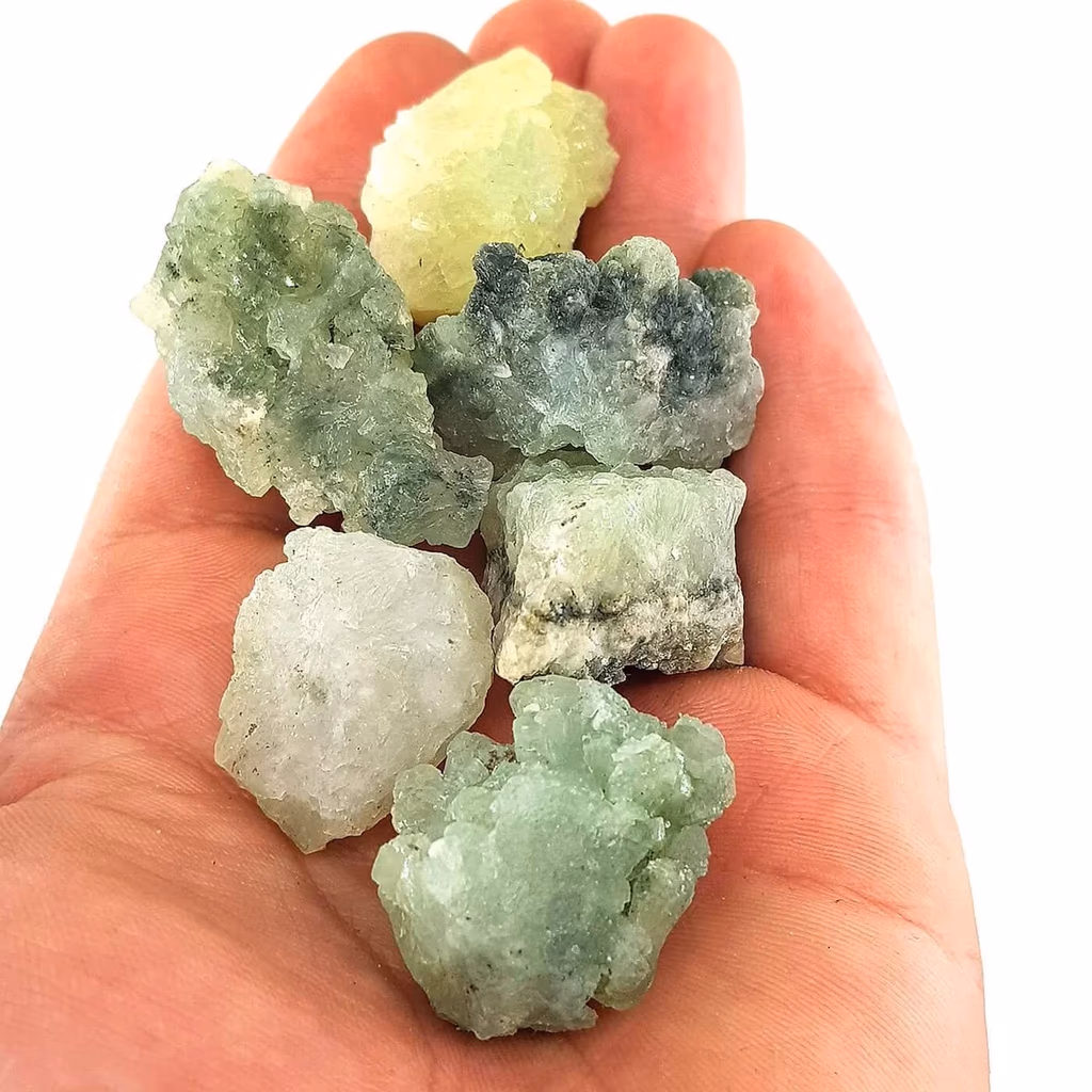 Prehnite Ham Taş Mini İncele ve Satın Al Prehnite Ham Taş Mini - Orijinal Doğal Taş ve Şifa Kristali Görsel 1