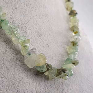 Prehnite Kırıktaş Kolye - Orijinal Şifalı Kristal - Görsel 2