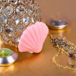 Premium Esanslı Abalon Mum Pembe Orijinal Kristal Detay Görseli 1