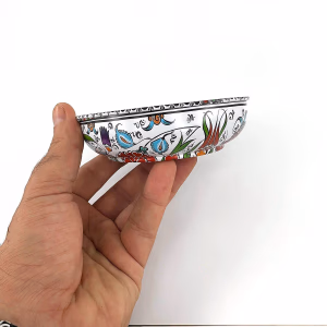 Premium Esanslı Çiçek Bahçesi Kase Mum Sarı - Orijinal Şifalı Kristal - Görsel 2