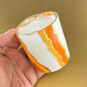 Premium Esanslı Güneşin Dansı Mum - Orijinal Şifalı Kristal - Görsel 2
