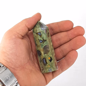 Riyolit Obelisk - Orijinal Şifalı Kristal - Görsel 2