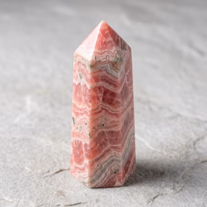 Rodokrozit Obelisk - Orijinal Şifalı Kristal - Görsel 2