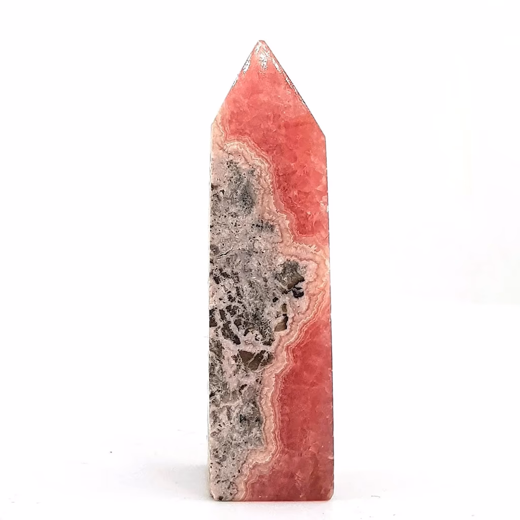 Rodokrozit Obelisk İncele ve Satın Al Rodokrozit Obelisk - Orijinal Doğal Taş ve Şifa Kristali Görsel 1