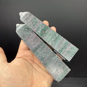 Ruby Kiyanit Obelisk - Orijinal Şifalı Kristal - Görsel 2