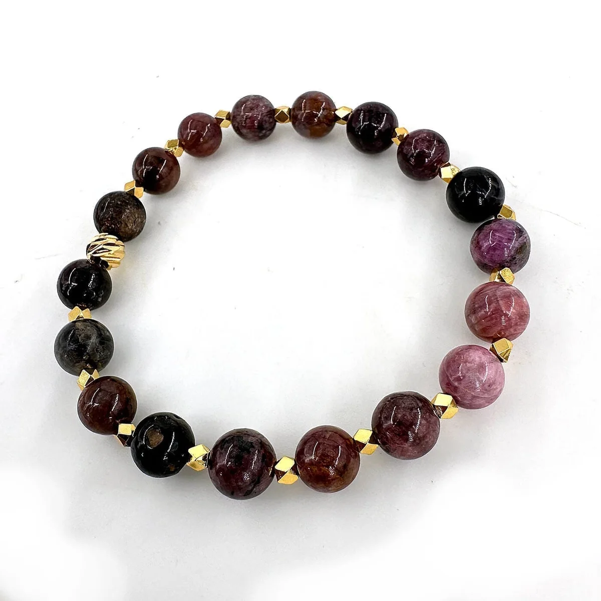 Ruby Safir Bileklik AA+ 8mm