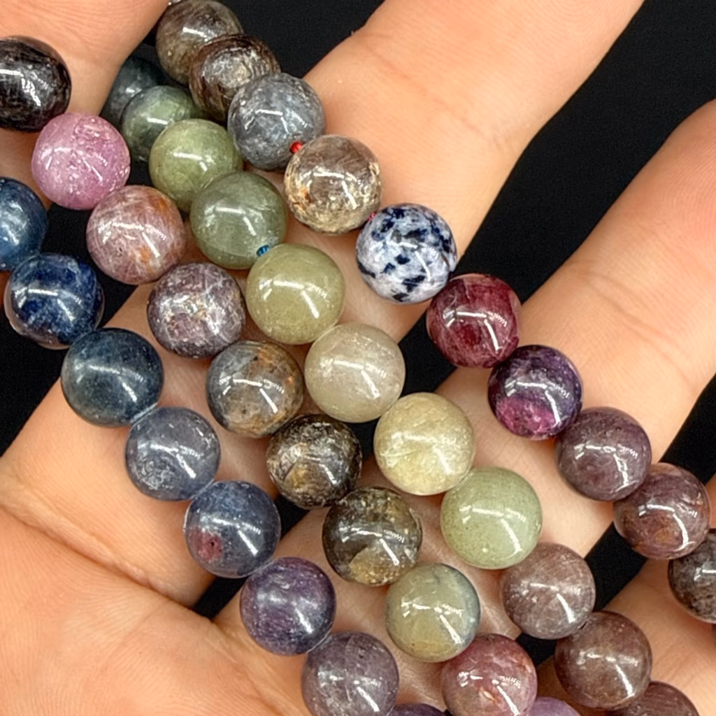 Ruby Safir Dizi 8mm AAA+ İncele ve Satın Al Ruby Safir Dizi 8mm AAA+ - Orijinal Doğal Taş ve Şifa Kristali Görsel 1
