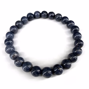 Safir Bileklik AA+ 6mm - Orijinal Şifalı Kristal - Görsel 1