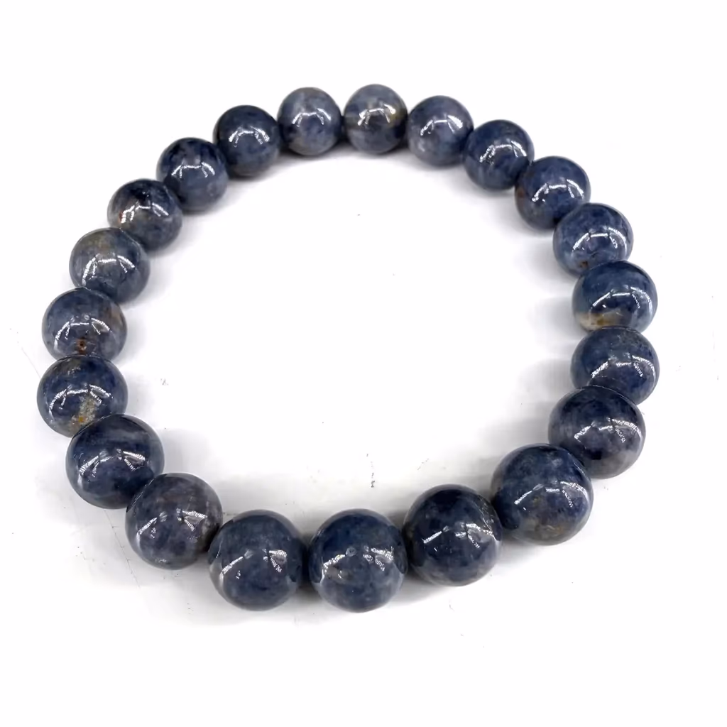 Safir Bileklik AA+ 8mm İncele ve Satın Al Safir Bileklik AA+ 8mm - Orijinal Doğal Taş ve Şifa Kristali Görsel 1