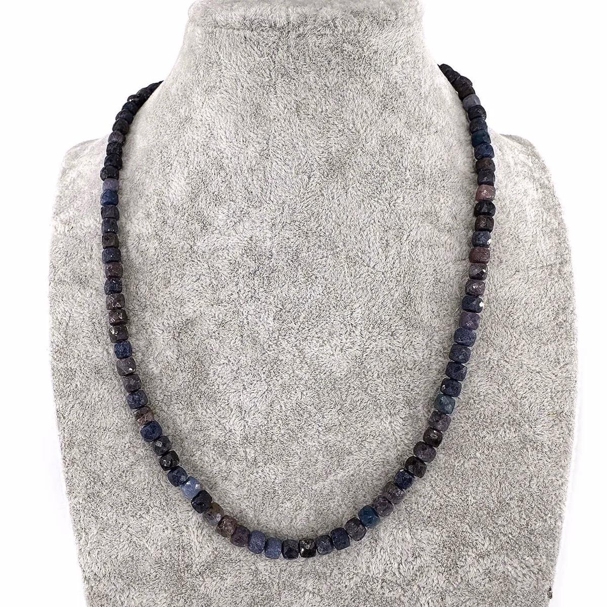 Safir Kolye 4mm Gümüş