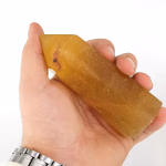 Sarı Florit Obelisk Orijinal Kristal Detay Görseli 2