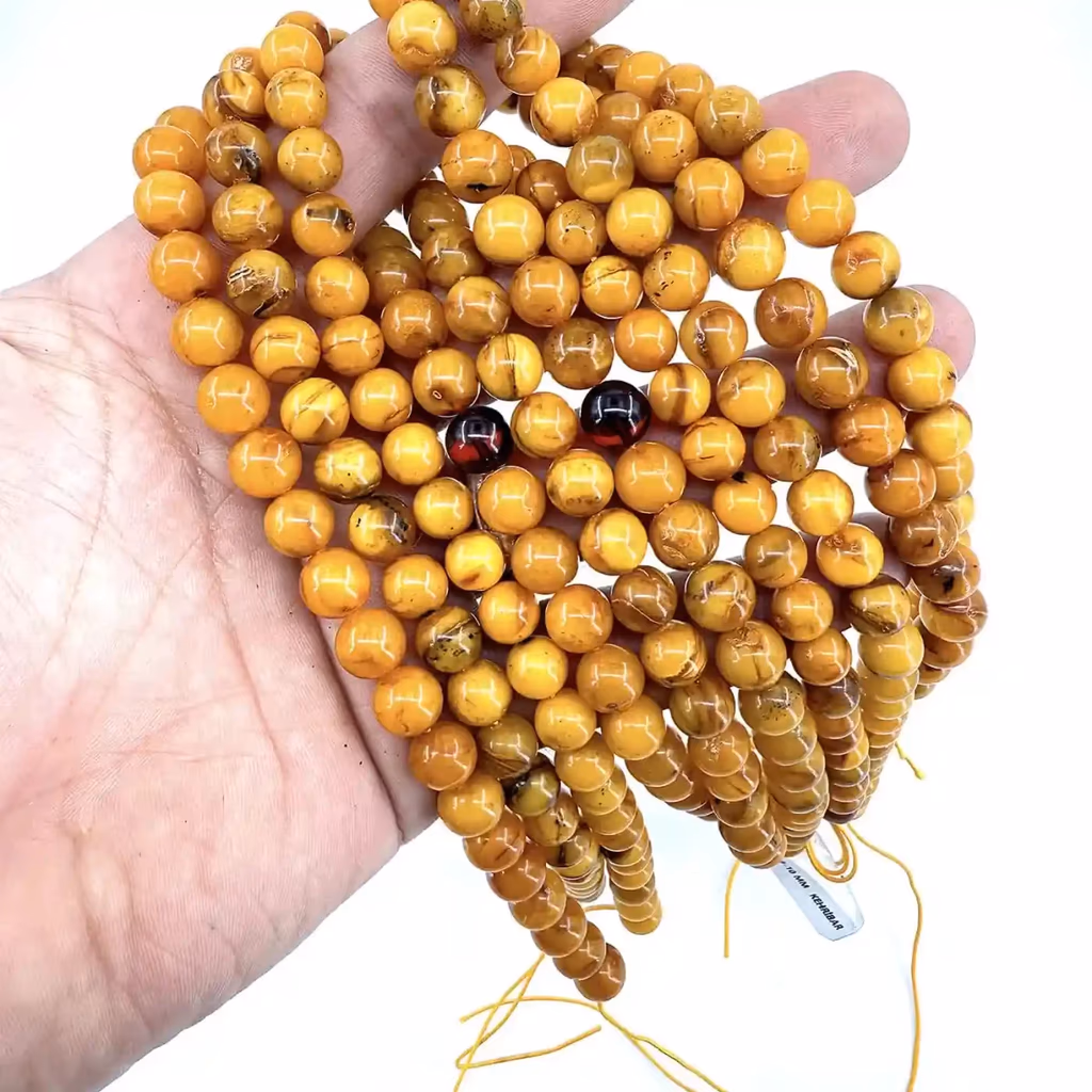 Sarı Kehribar Dizi 9-10mm İncele ve Satın Al Sarı Kehribar Dizi 9-10mm - Orijinal Doğal Taş ve Şifa Kristali Görsel 1