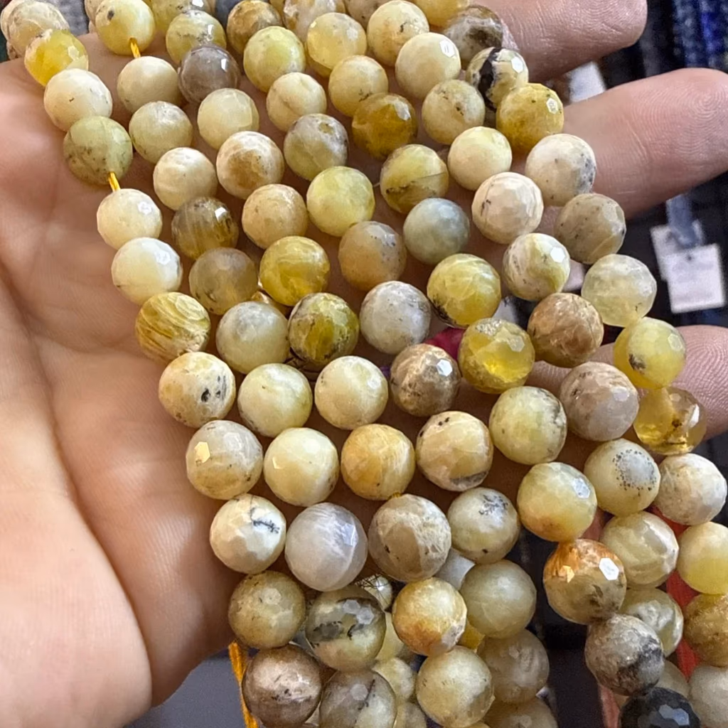 Sarı Opal Faset Dizi 8 mm İncele ve Satın Al Sarı Opal Faset Dizi 8 mm - Orijinal Doğal Taş ve Şifa Kristali Görsel 1