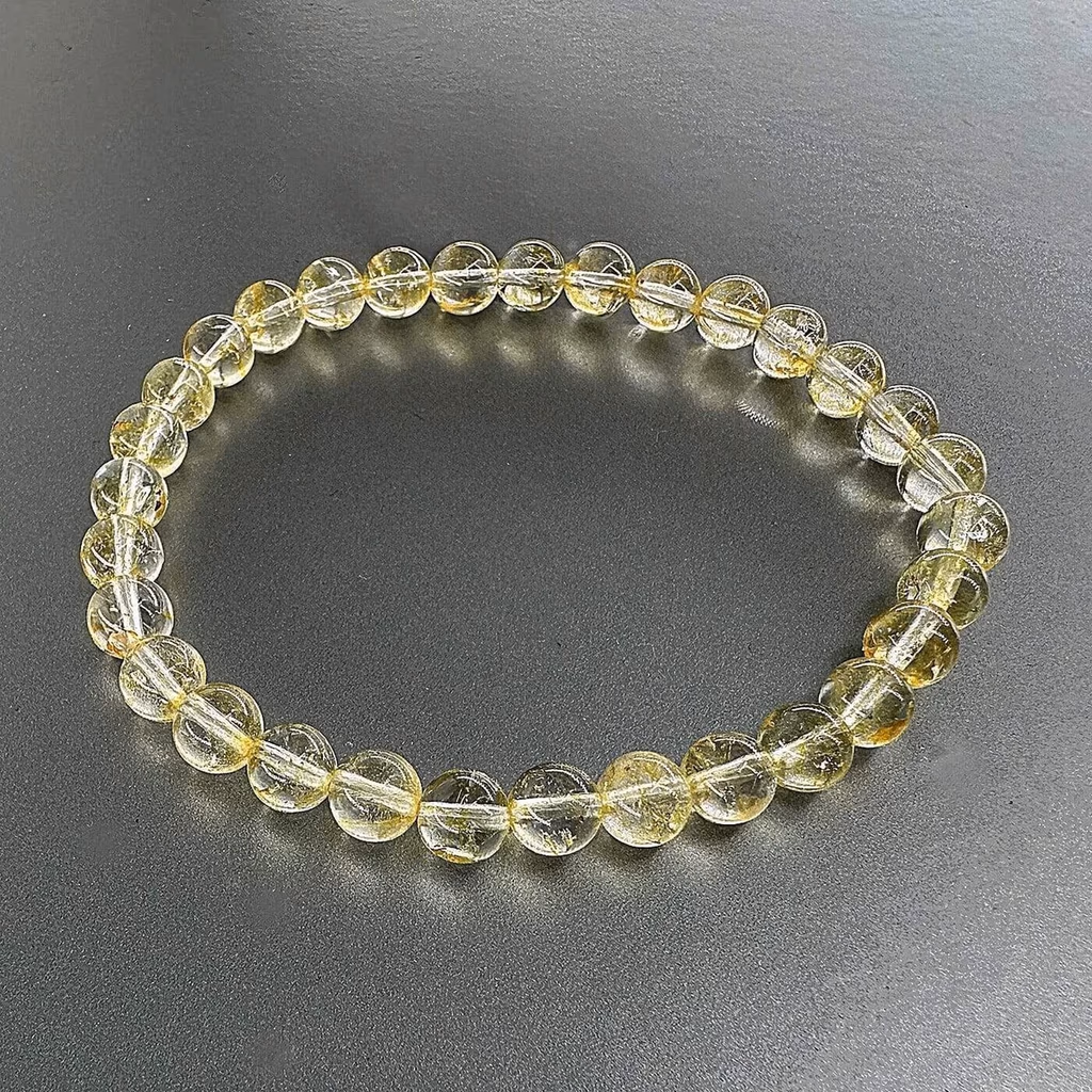 Sarı Topaz Bileklik 6mm İncele ve Satın Al Sarı Topaz Bileklik 6mm - Orijinal Doğal Taş ve Şifa Kristali Görsel 1