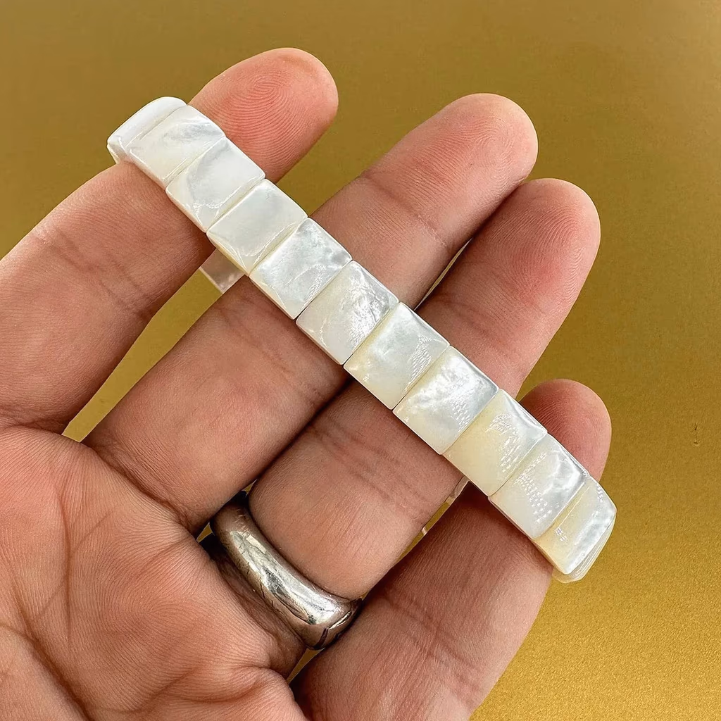 Sedef Bileklik Rolex İncele ve Satın Al Sedef Bileklik Rolex - Orijinal Doğal Taş ve Şifa Kristali Görsel 1
