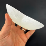 Selenit Çiçek Kase 15cm Orijinal Kristal Detay Görseli 2