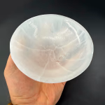 Selenit Kase 12cm Orijinal Kristal Detay Görseli 1