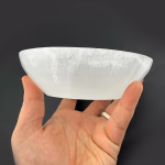 Selenit Kase 15cm Orijinal Kristal Detay Görseli 2