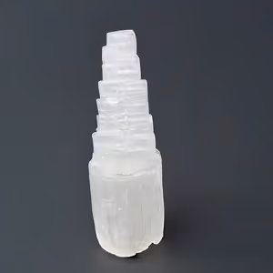 Selenit Lamba Büyük 25cm - Orijinal Şifalı Kristal - Görsel 2