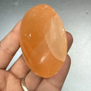 Selenit Turuncu Spa Taşı - Orijinal Şifalı Kristal - Görsel 2