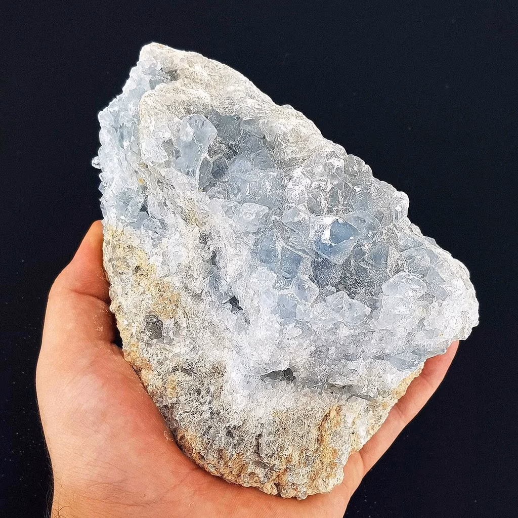 Selestit (Stronsiyum) Ham Taş (Jeotsuz) İncele ve Satın Al Selestit (Stronsiyum) Ham Taş (Jeotsuz) - Orijinal Doğal Taş ve Şifa Kristali Görsel 1