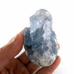Selestit (Stronsiyum) Jeotsuz Ham Taş 6A Orijinal Kristal Detay Görseli 2