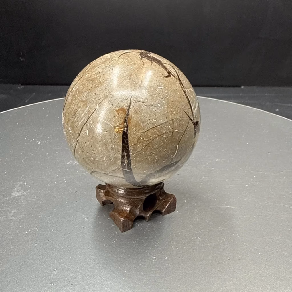 Septeryan Küre 74 mm İncele ve Satın Al Septeryan Küre 74 mm - Orijinal Doğal Taş ve Şifa Kristali Görsel 1
