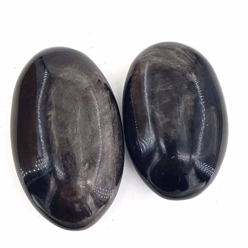 Silver Obsidyen Spa Taşı İncele ve Satın Al Silver Obsidyen Spa Taşı - Orijinal Doğal Taş ve Şifa Kristali Görsel 1
